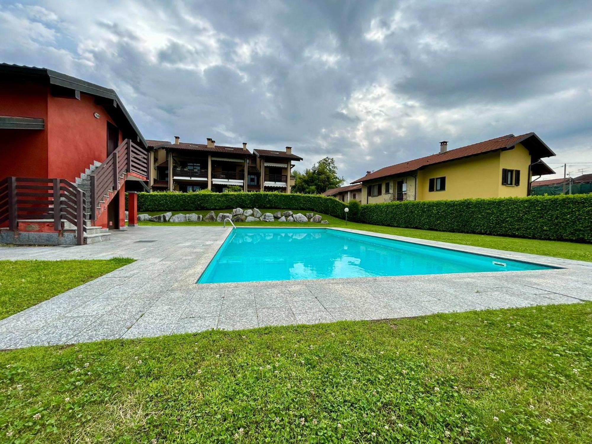 Kibilu - Residence With Pool, Near Lake Maggiore Monvalle Esterno foto
